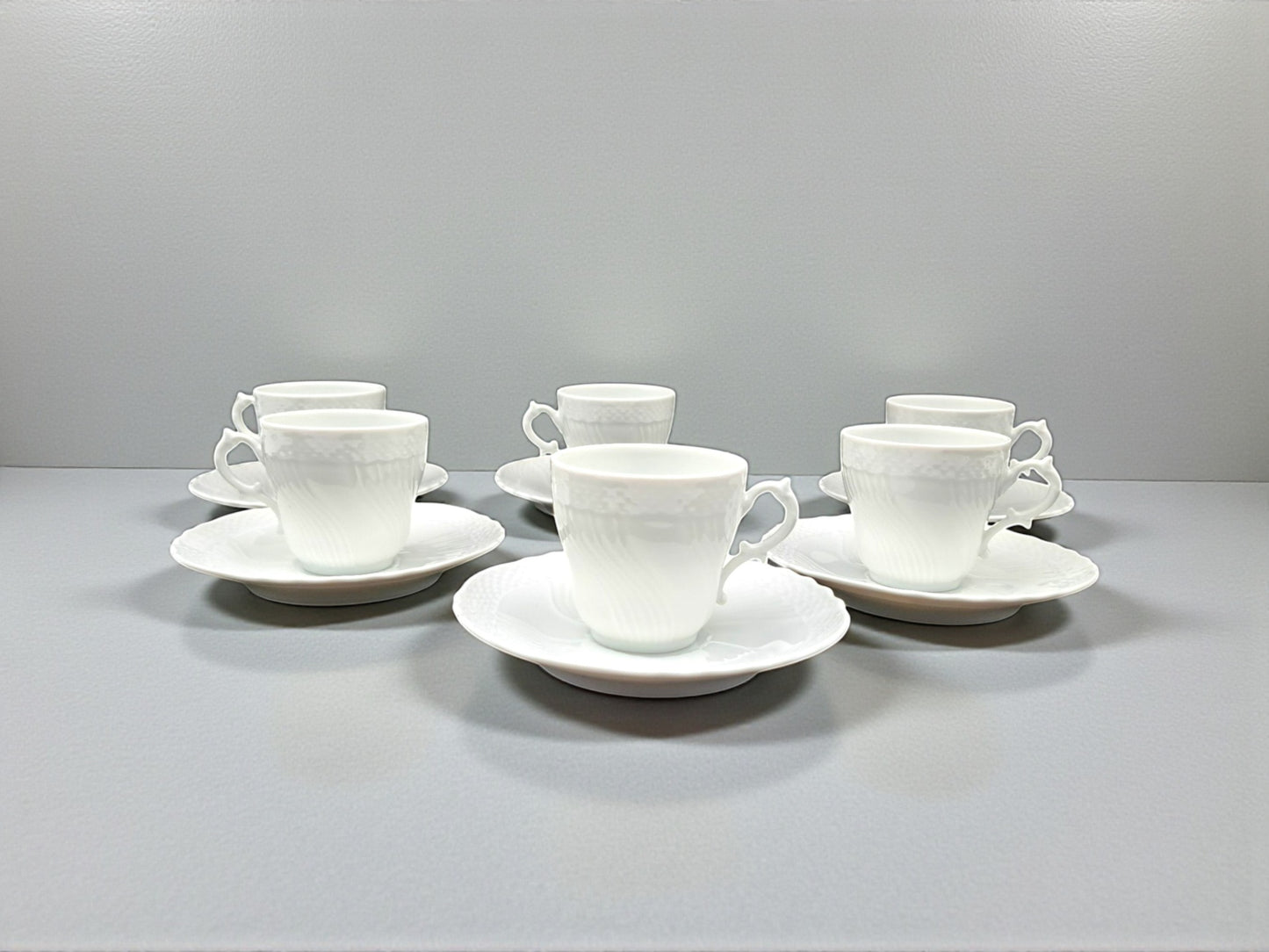 Servizio Caffè per Sei, Richard Ginori, Modello Vecchio Ginori