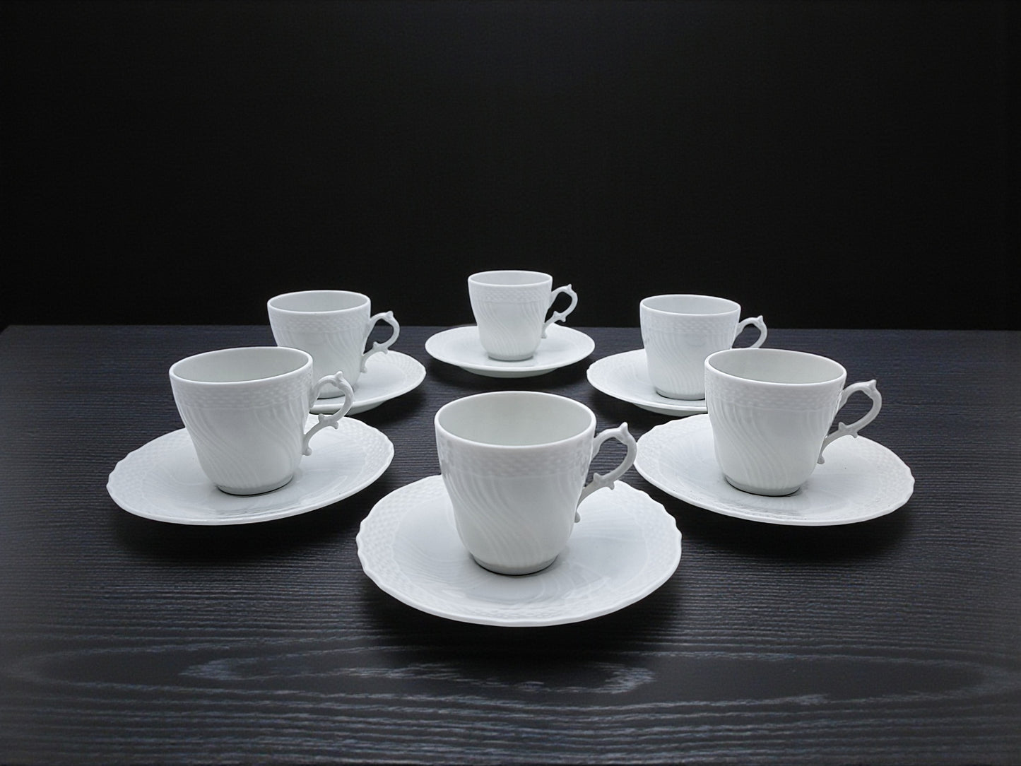 Servizio 6 Tazze da Caffè , Richard Ginori, Vecchio Ginori