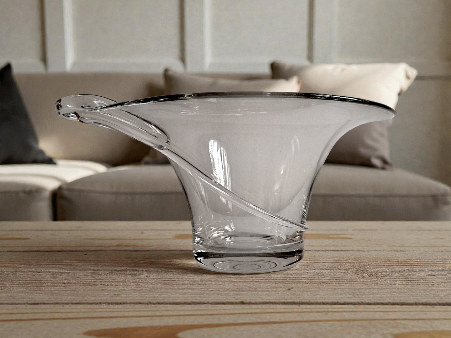 Vaso in Cristallo, Rosenthal, Studio Line