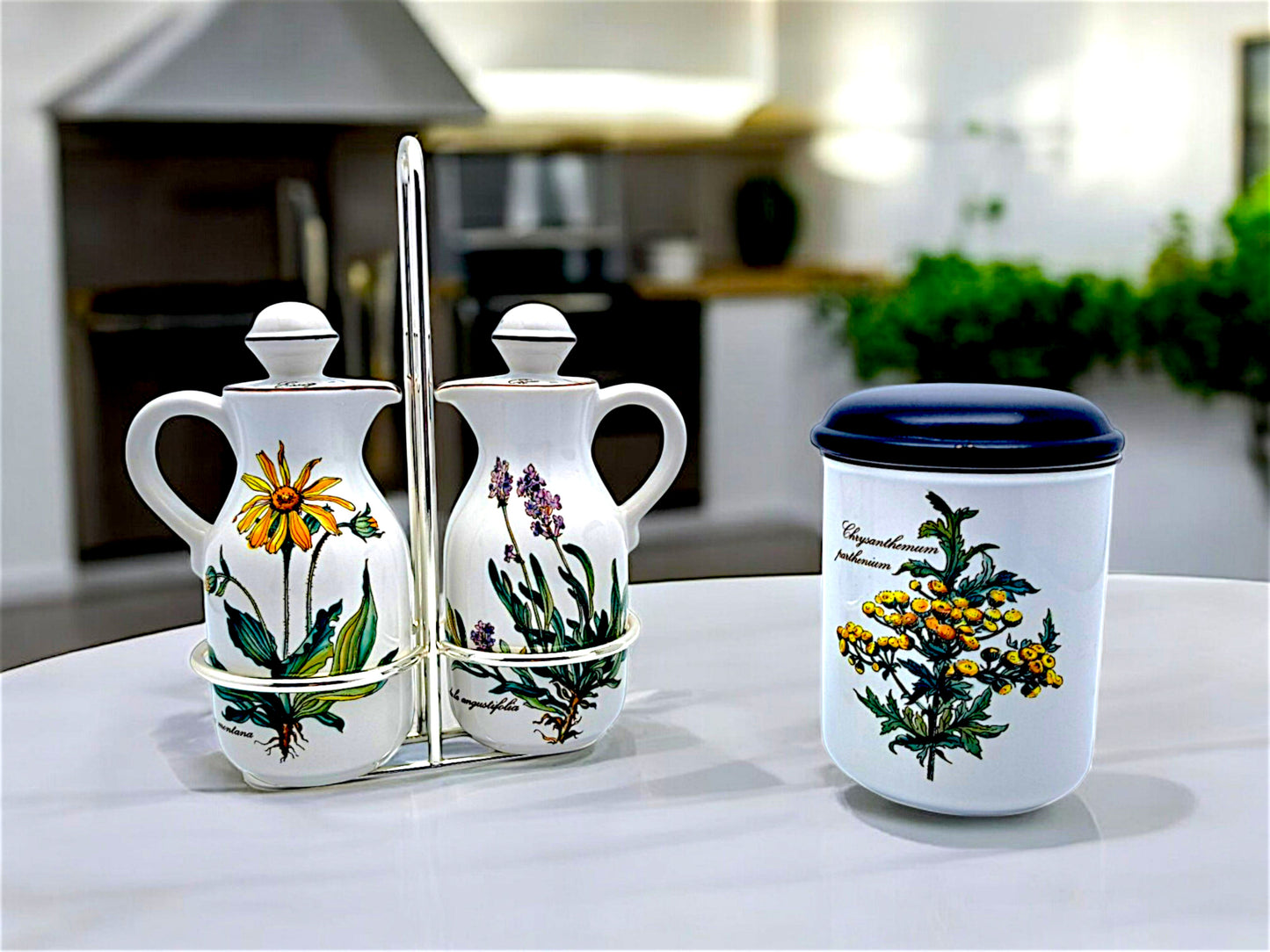 Servizio Olio e Aceto e Barattolo, Villeroy and Boch, Serie Botanica