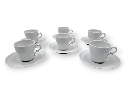 Servizio Caffè per Sei, Richard Ginori, Modello Vecchio Ginori