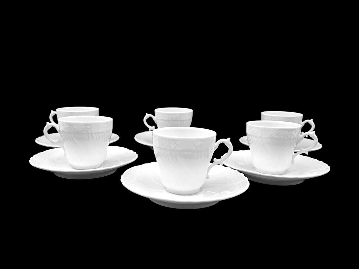 Servizio Caffè per Sei, Richard Ginori, Modello Vecchio Ginori