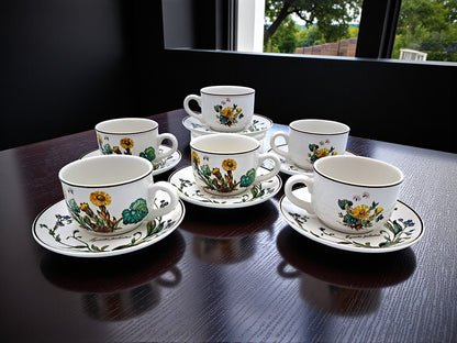 Servizio da Tè Completo per 6 Persone, Villeroy & Boch, Serie Botanica
