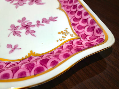 Vassoio Decorativo in Porcellana, Meissen