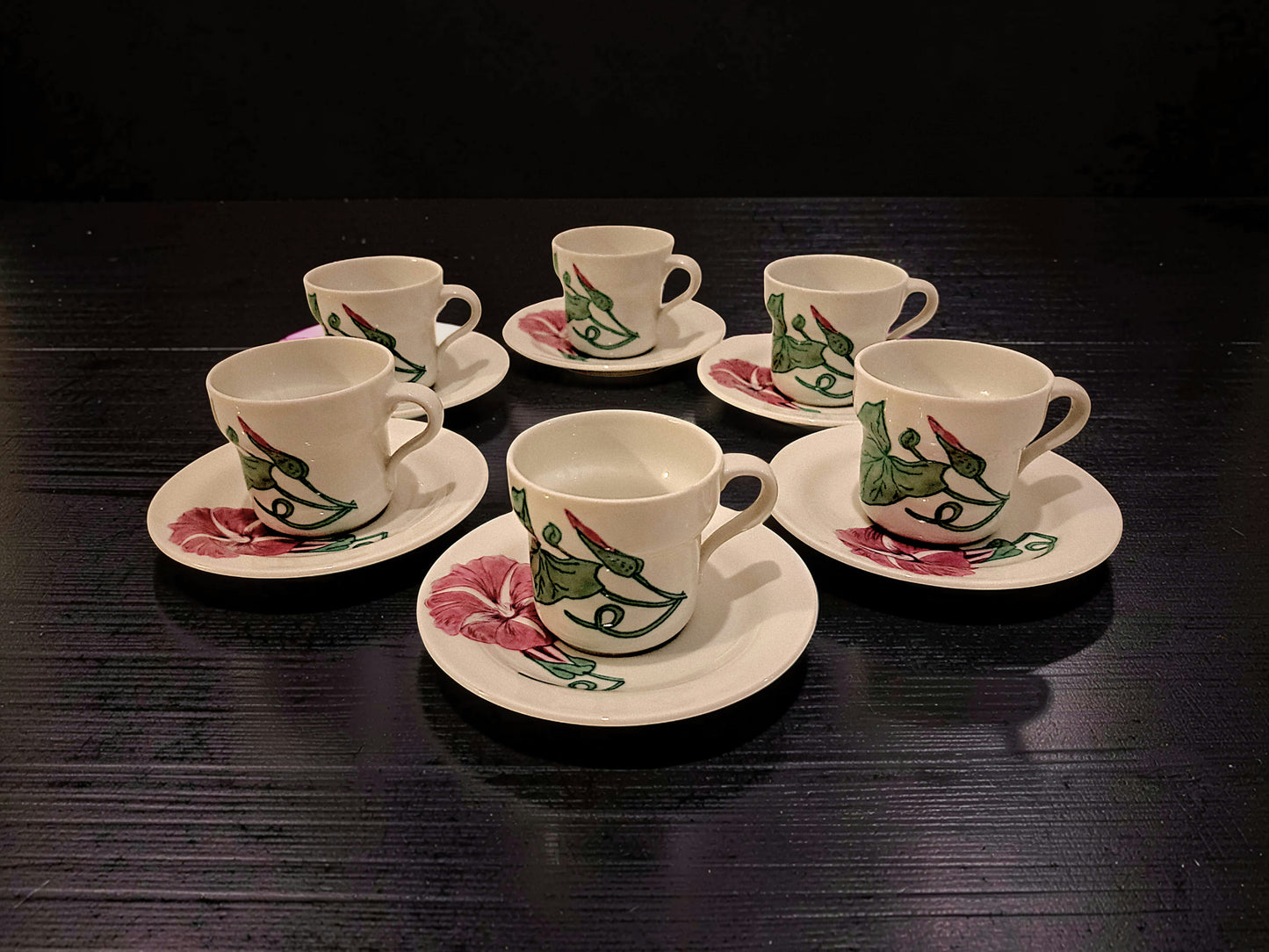 Servizio 6 Tazze da Caffè, Richard Ginori, Modello Eco