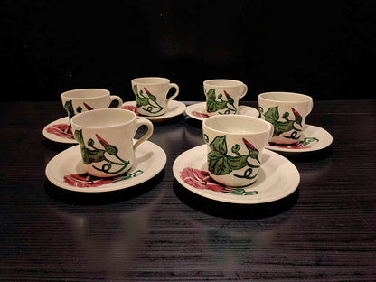 Servizio 6 Tazze da Caffè, Richard Ginori, Modello Eco