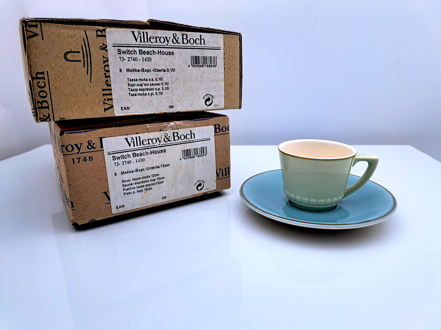 Servizio 6 da Tazzine Caffè, Villeroy & Boch, Switch Beach House