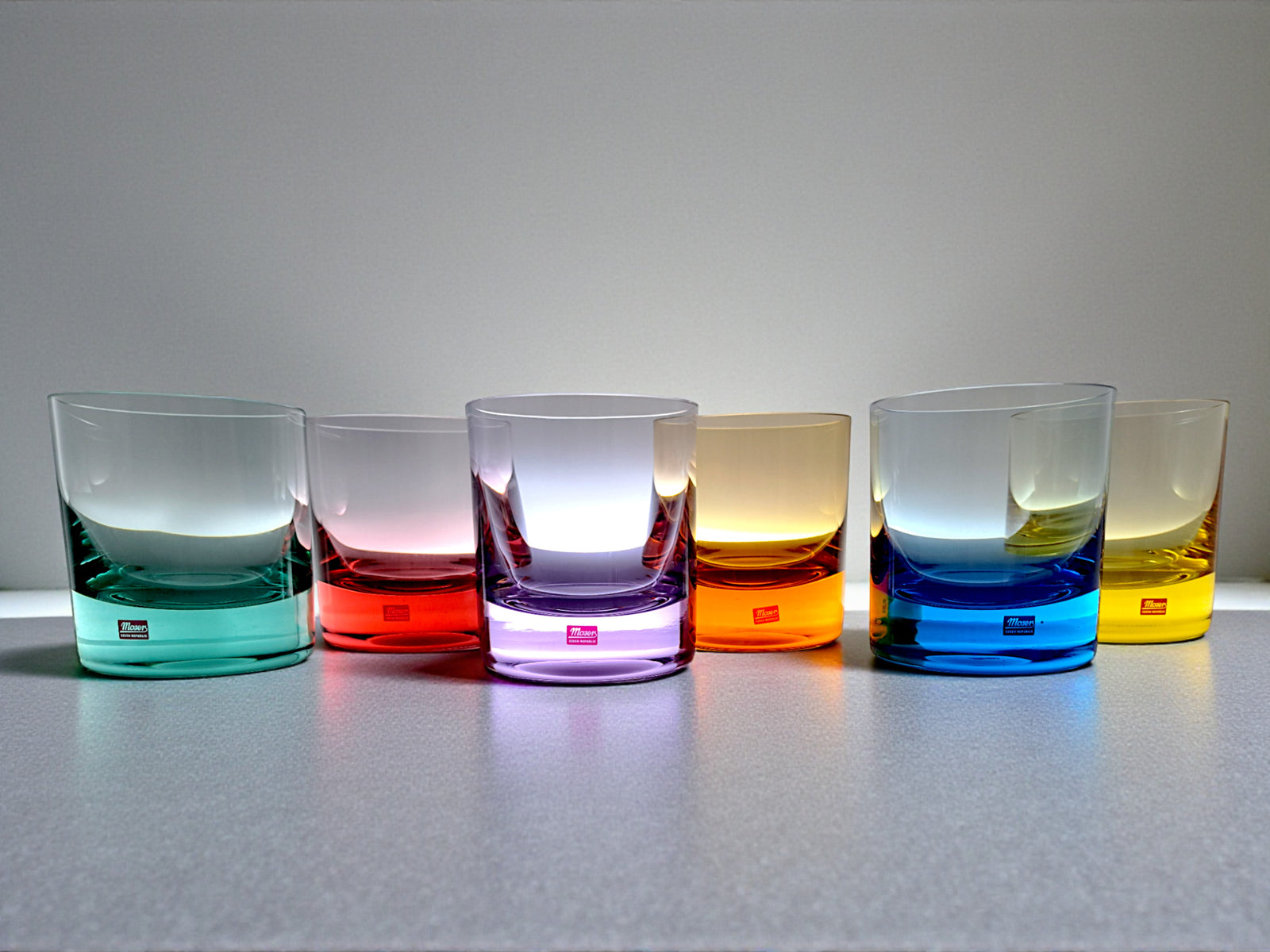 Serivizio 6 Bicchieri in Cristallo, Old Fashioned Tumbler, Moser