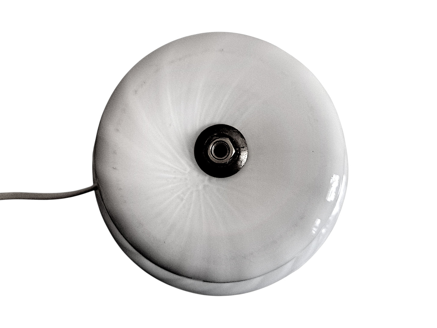 Lampada da Comodino a Fungo in Vetro di Murano, Lavorazione Swirl