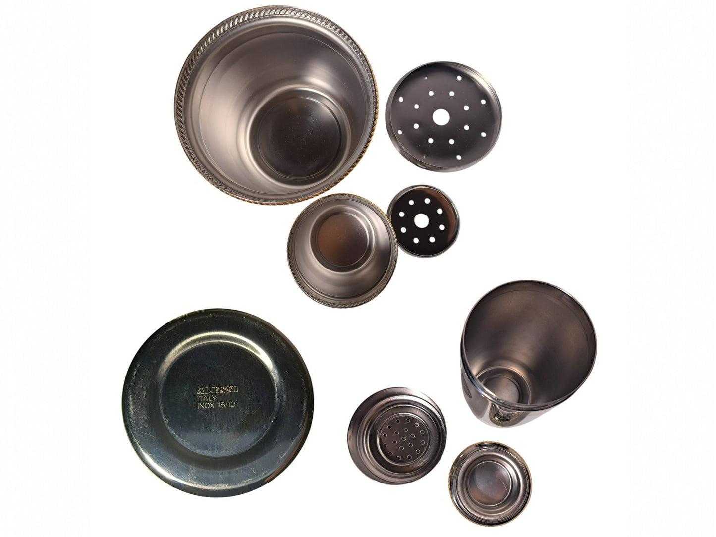 Set Barware Alessi Mercurio, Acciaio Inox