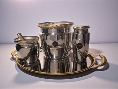 Set Barware Alessi Mercurio, Acciaio Inox