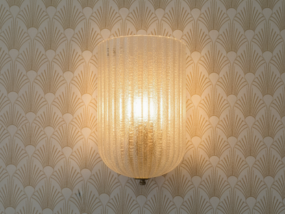 Applique in Vetro di Murano, Barovier & Toso, Rugiada