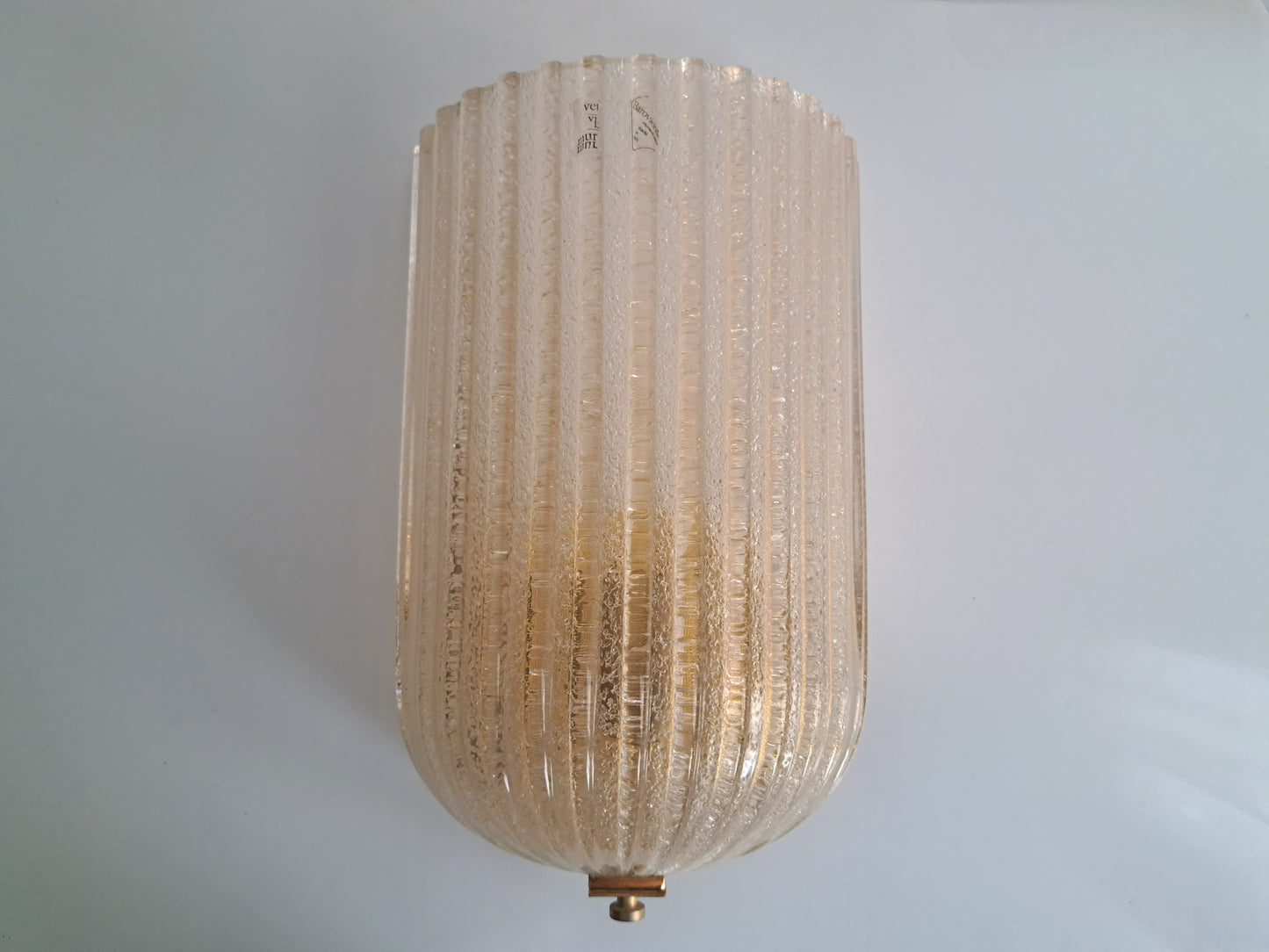 Applique in Vetro di Murano, Barovier & Toso, Rugiada