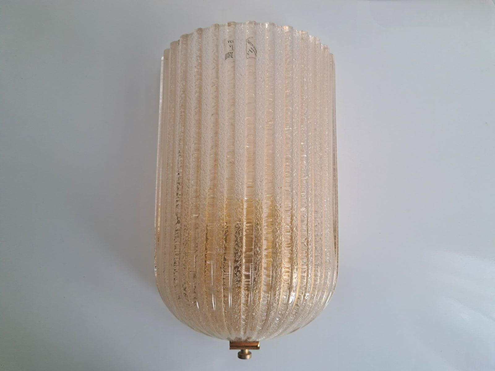 Applique in Vetro di Murano, Barovier & Toso, Rugiada