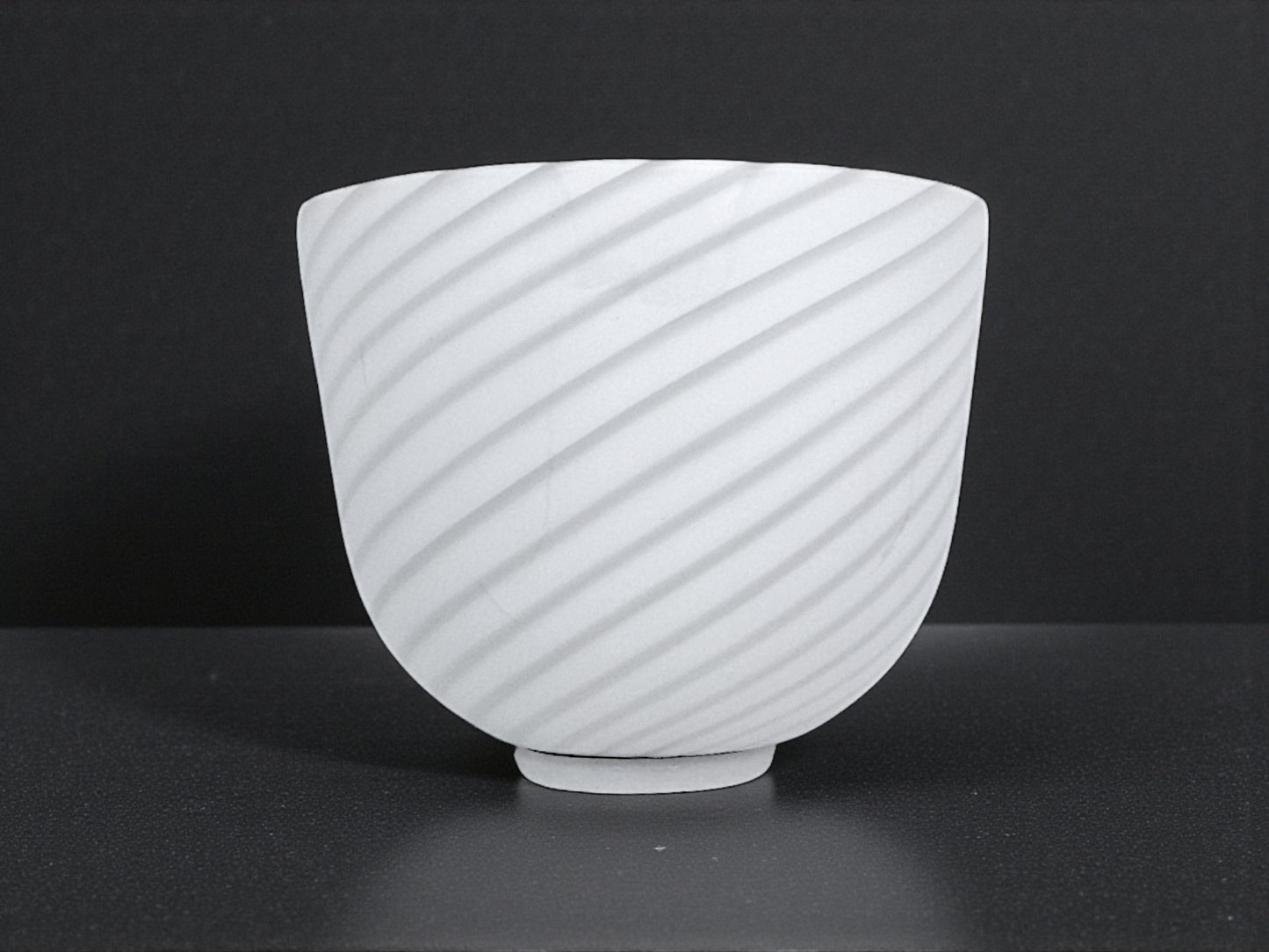 Lampada da Parete in Vetro di Murano, De Majo, Lavorazione Swirl