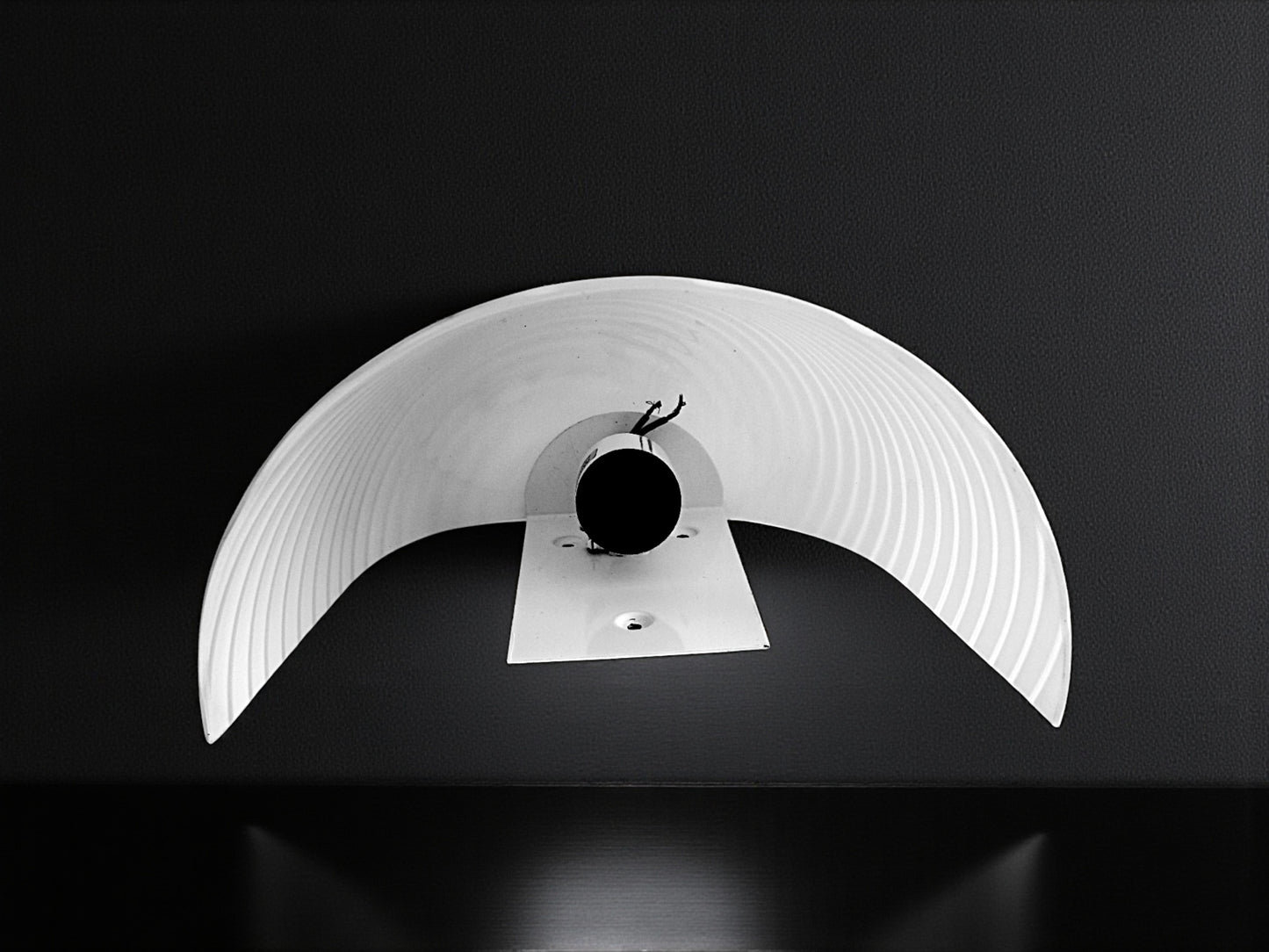 Murano Glass Wall Lamp, De Majo, Swirl Processing