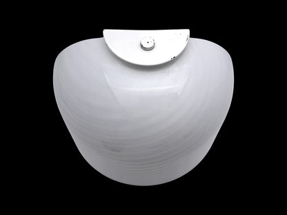 Murano Glass Wall Lamp, De Majo, Swirl Processing