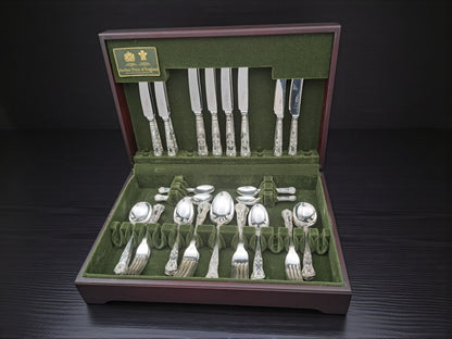 Servizio Posate per 8 Persone, Arthur Price of England, Kings Pattern