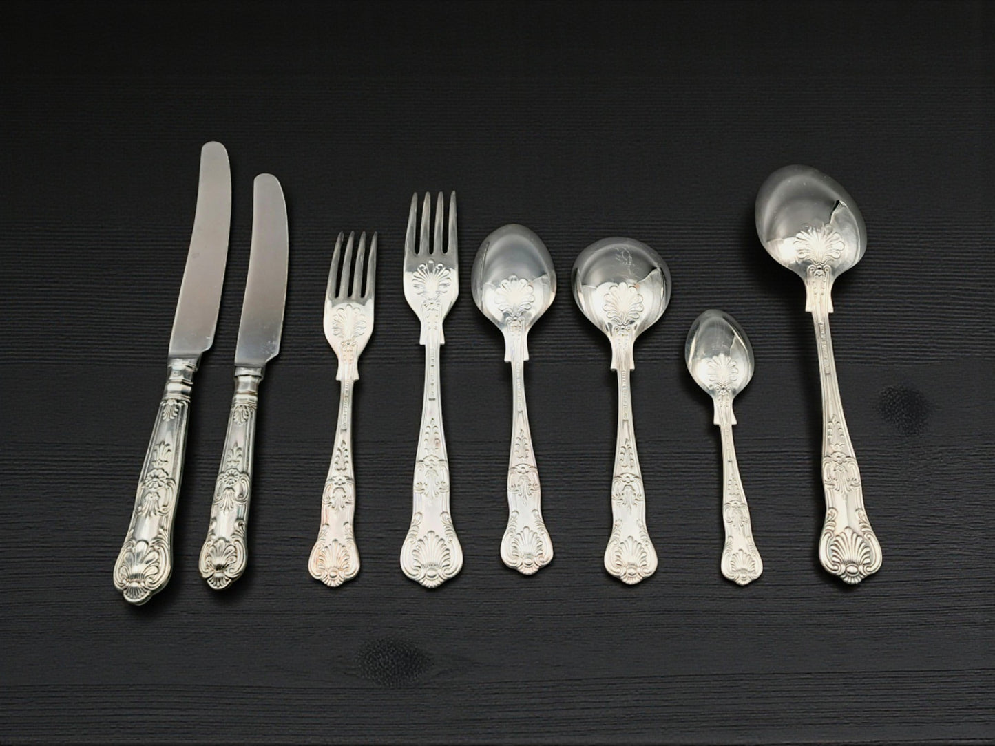 Servizio Posate per 8 Persone, Arthur Price of England, Kings Pattern