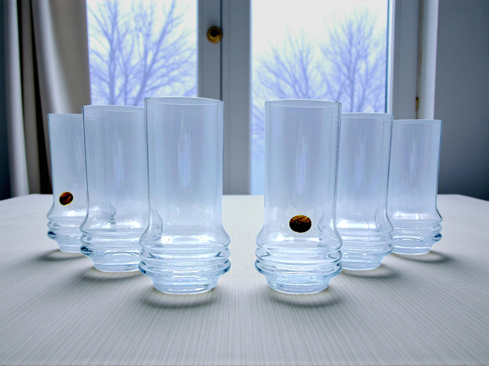 Set 6 Bicchieri da Bibita o Cocktail, Moser, Bruno Morbelli