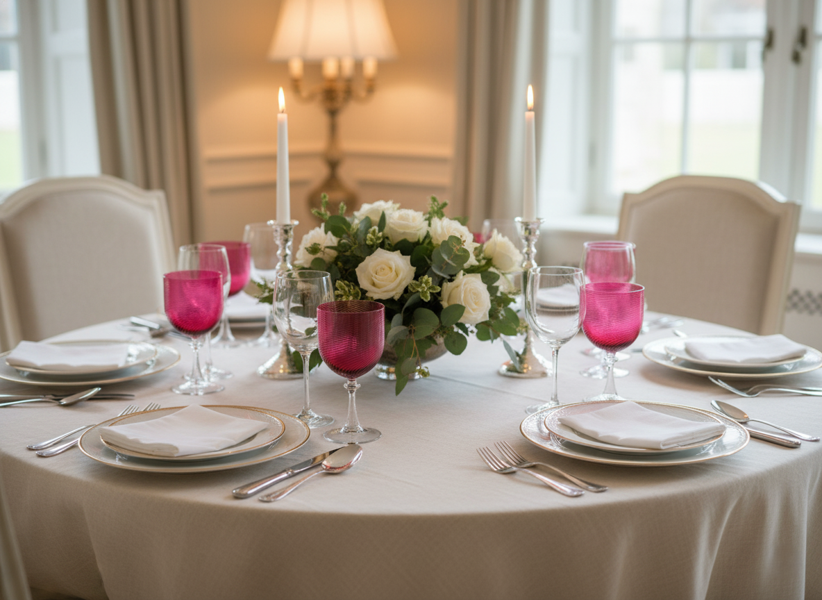 Servizio da 6 Bicchieri in Vetro di Murano, Vetreria NasonMoretti, Rigadin