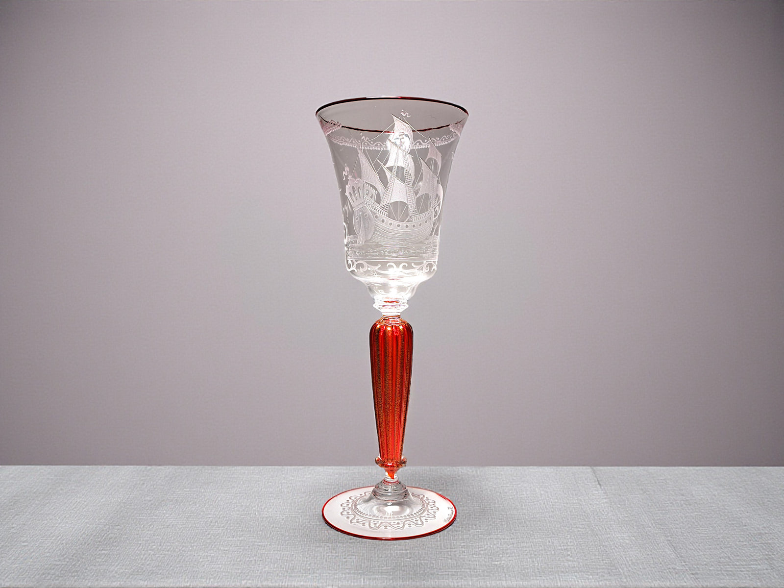 Calice Tipetto in Vetro di Murano, Raimondo Maddaluno