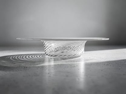 Centrotavola in Vetro di Murano, Lavorazione Swirl