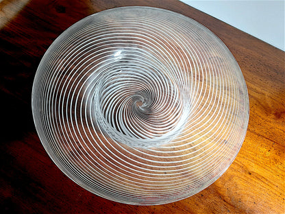Centrotavola in Vetro di Murano, Lavorazione Swirl
