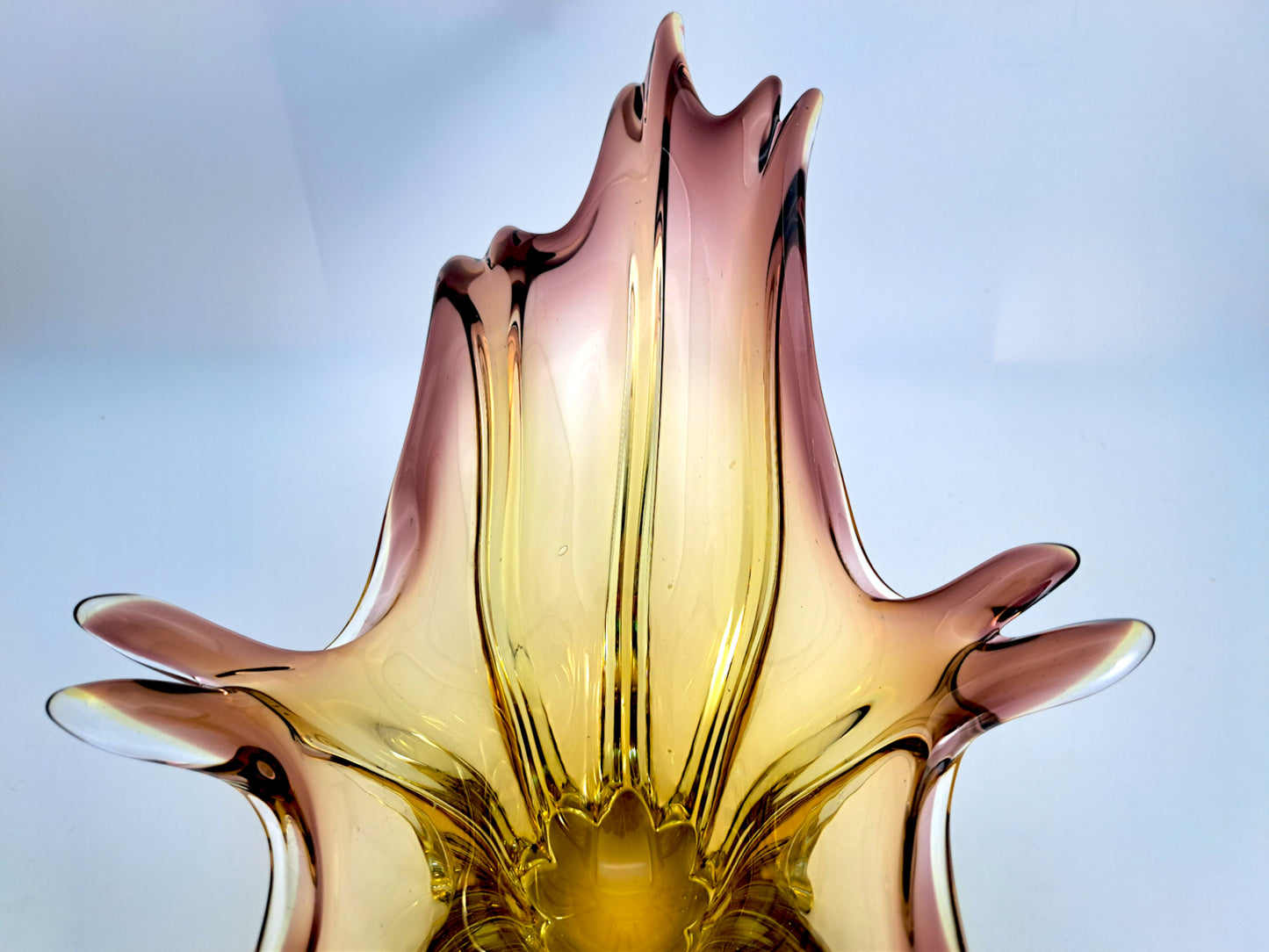 Centrotavola in Vetro Sommerso di Murano