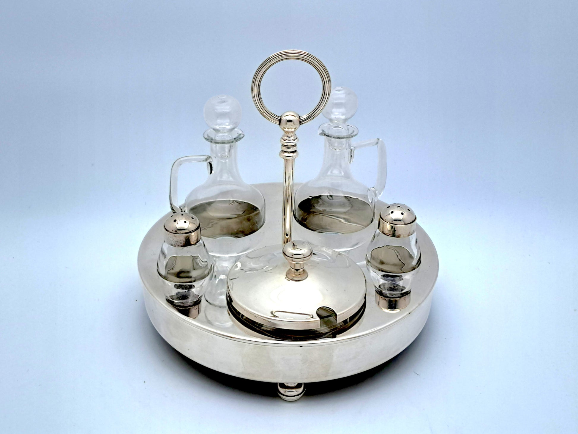 Set per Condimento, Christofle Fleuron