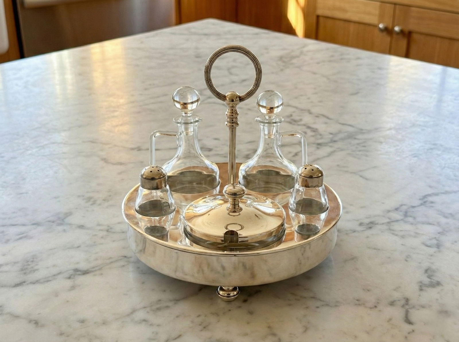Set per Condimento, Christofle Fleuron