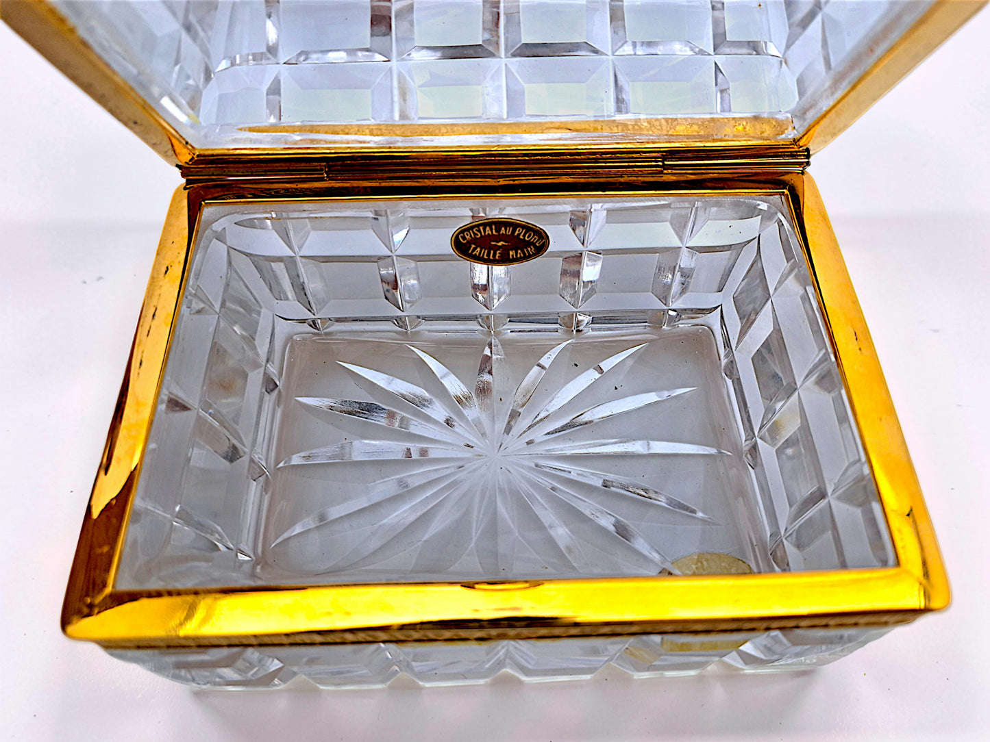 Grande Cofanetto Portagioie Francese, Stile Baccarat