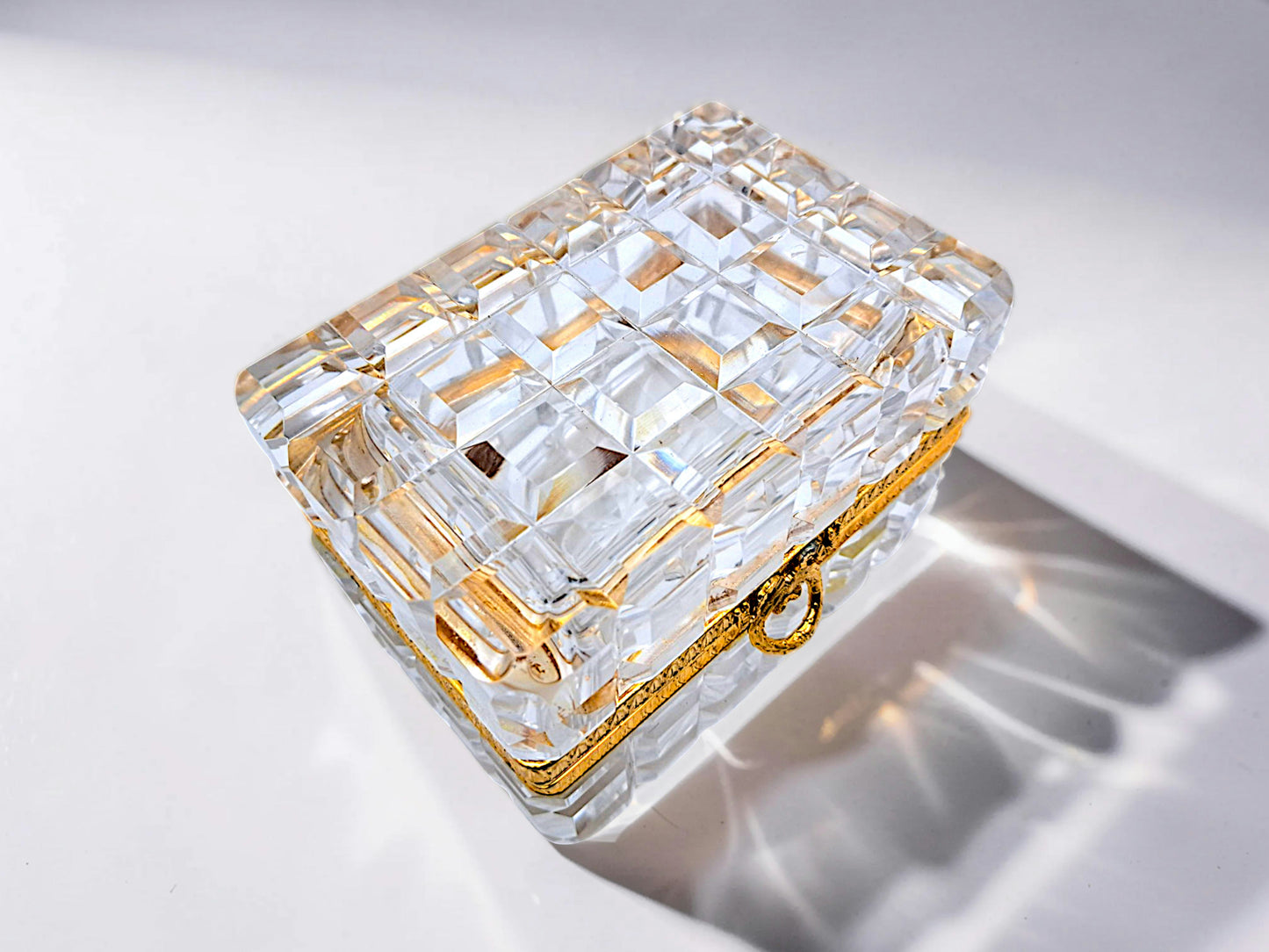 Grande Cofanetto Portagioie Francese, Stile Baccarat
