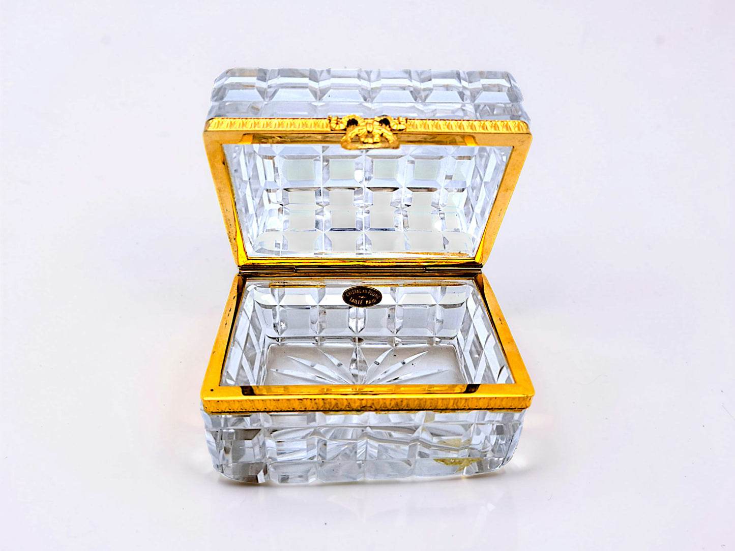 Grande Cofanetto Portagioie Francese, Stile Baccarat