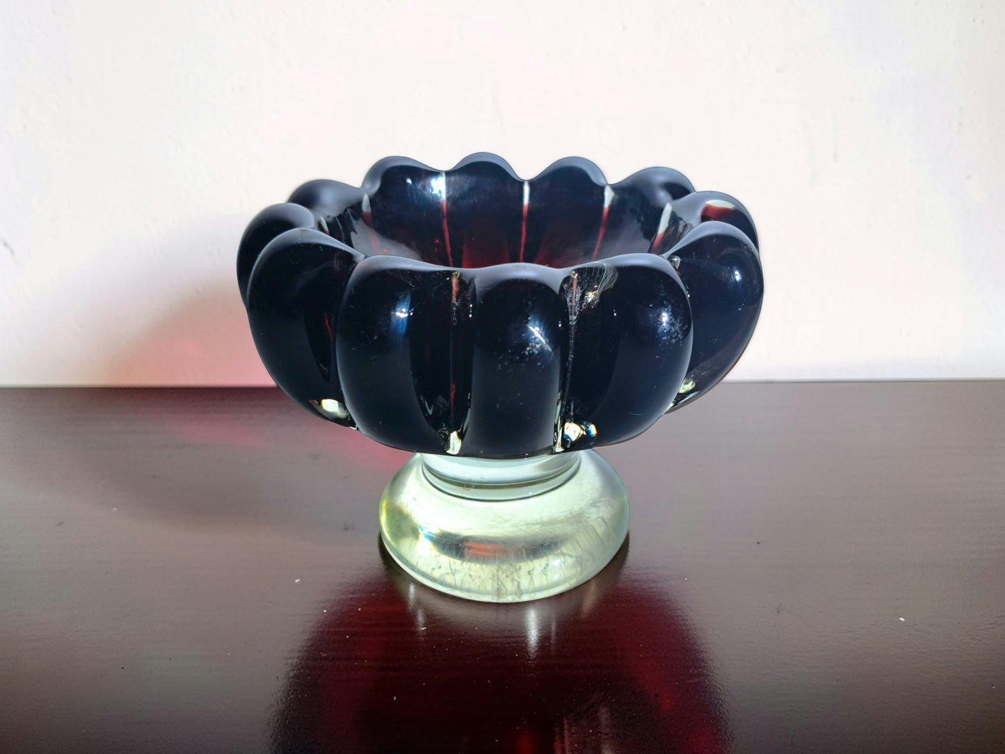 Coppa in Vetro Massiccio di Murano, Barovier & Toso