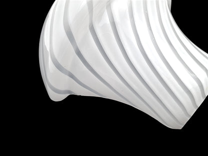 Coppia di Lampade a Parete in Vetro di Murano, Mushroom Swirl