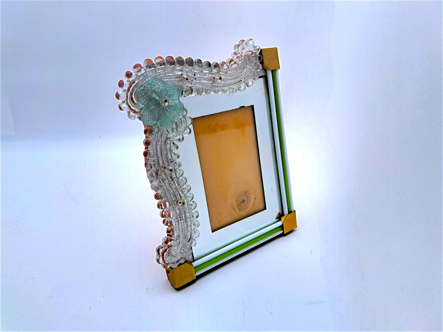 Cornice Portafoto in Vetro di Murano