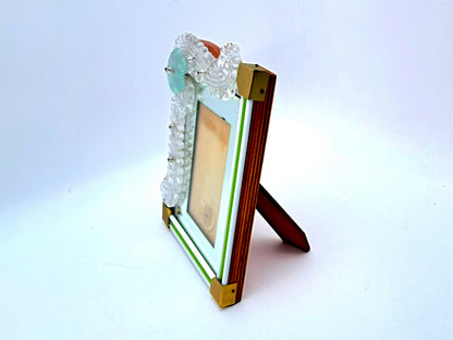 Cornice Portafoto in Vetro di Murano