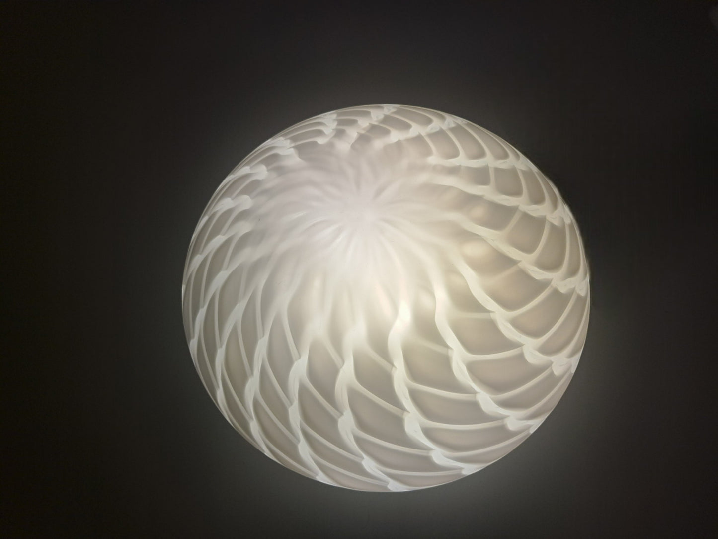 Lampada da Soffitto in Vetro di Murano, De Majo
