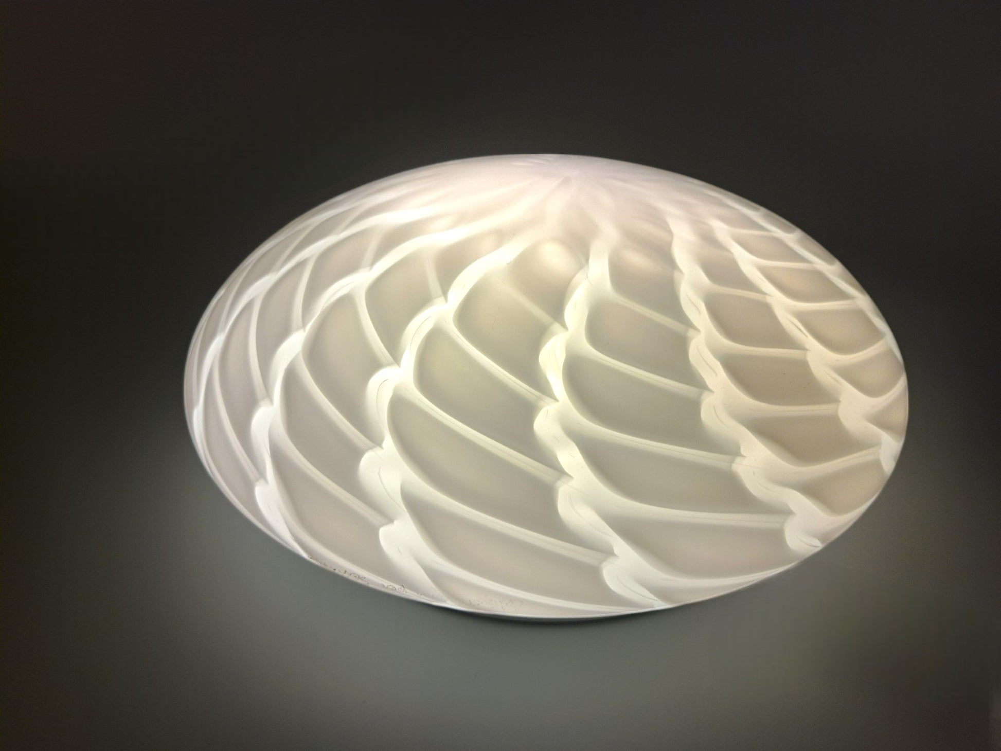 Lampada da Soffitto in Vetro di Murano, De Majo