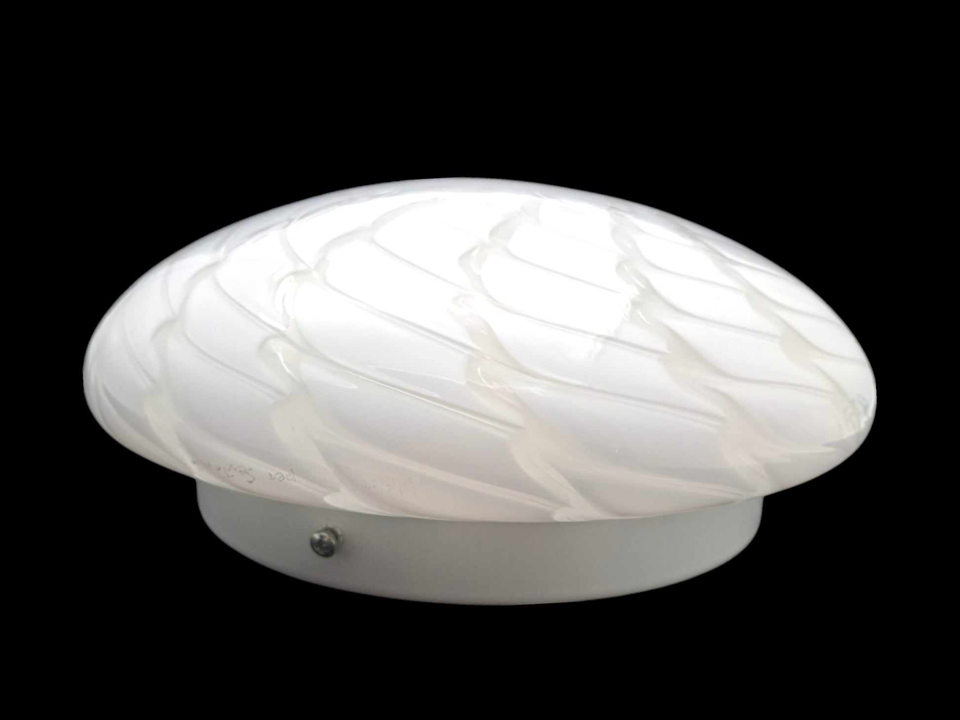 Lampada da Soffitto in Vetro di Murano, De Majo