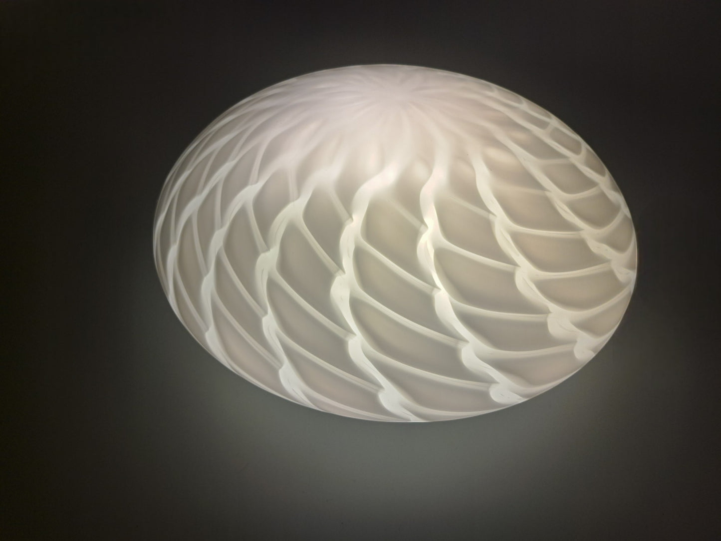 Lampada da Soffitto in Vetro di Murano, De Majo