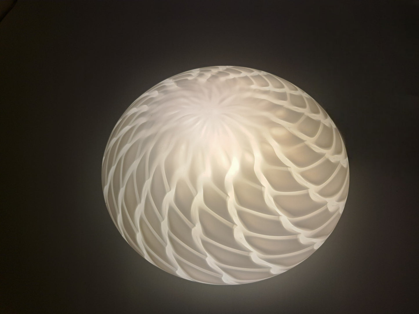 Lampada da Soffitto in Vetro di Murano, De Majo