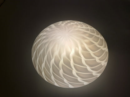 Lampada da Soffitto in Vetro di Murano, De Majo