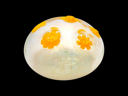 Fermacarte in Vetro di Murano, Murrine Gialle, La Murrina