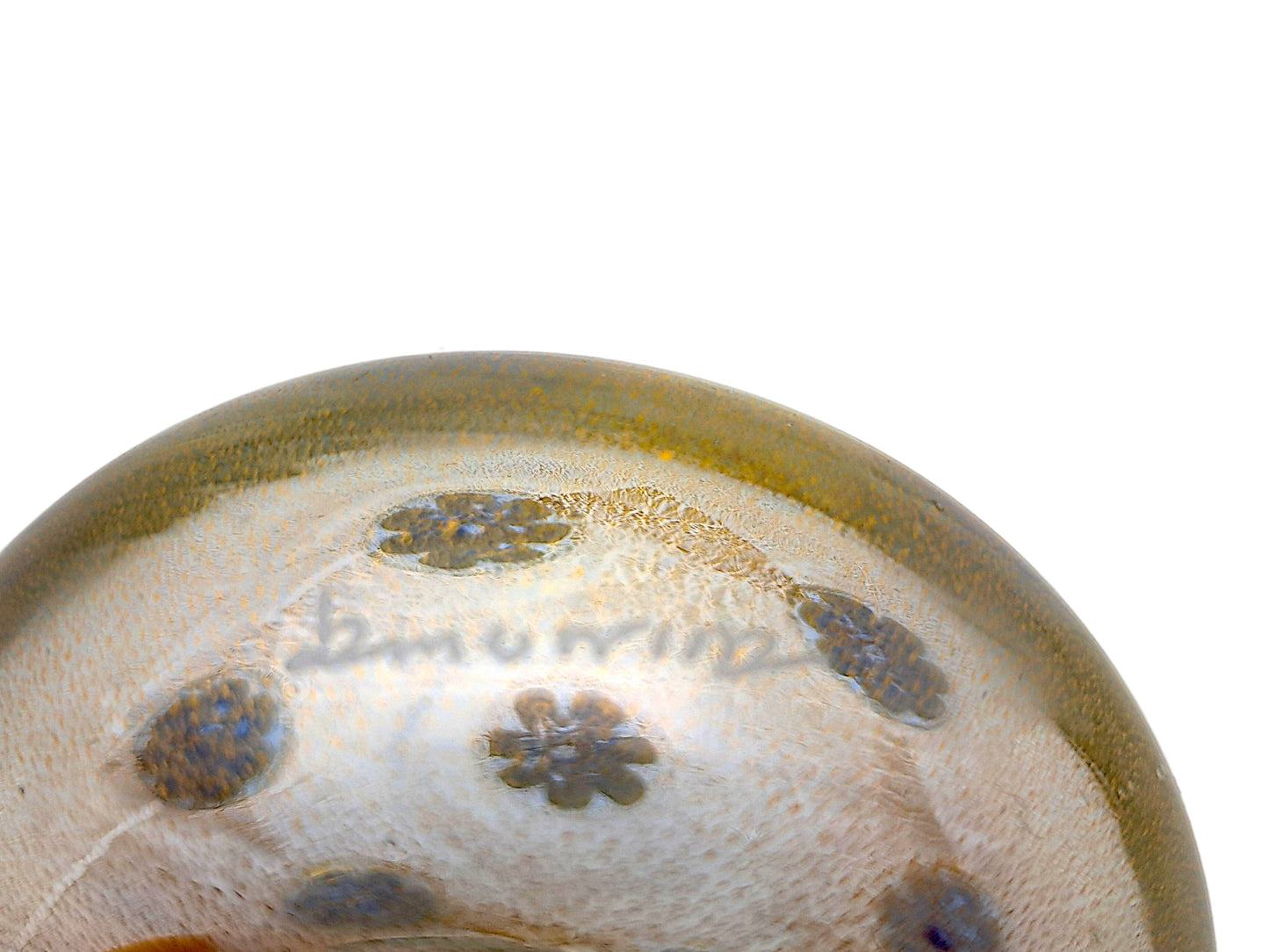 Fermacarte in Vetro di Murano, Murrine Azzurre, La Murrina