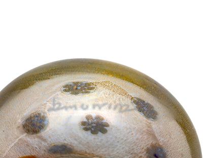 Fermacarte in Vetro di Murano, Murrine Azzurre, La Murrina