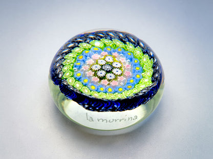 Fermacarte in Vetro di Murano, Murrine Policrome, La Murrina