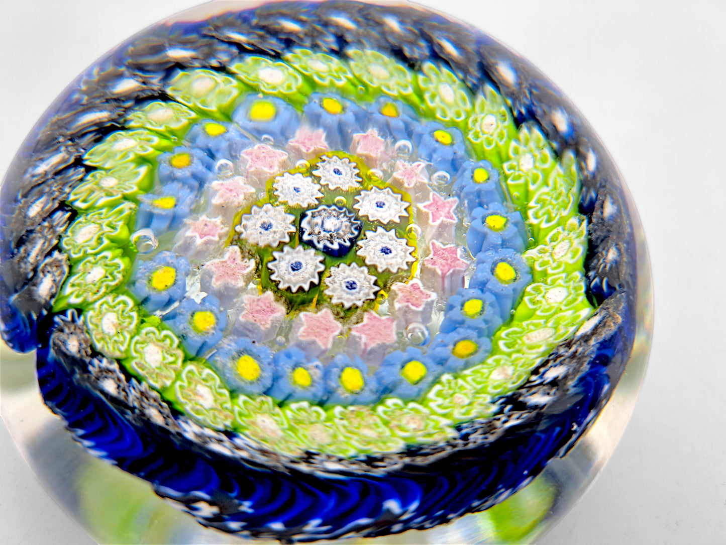 Fermacarte in Vetro di Murano, Murrine Policrome, La Murrina