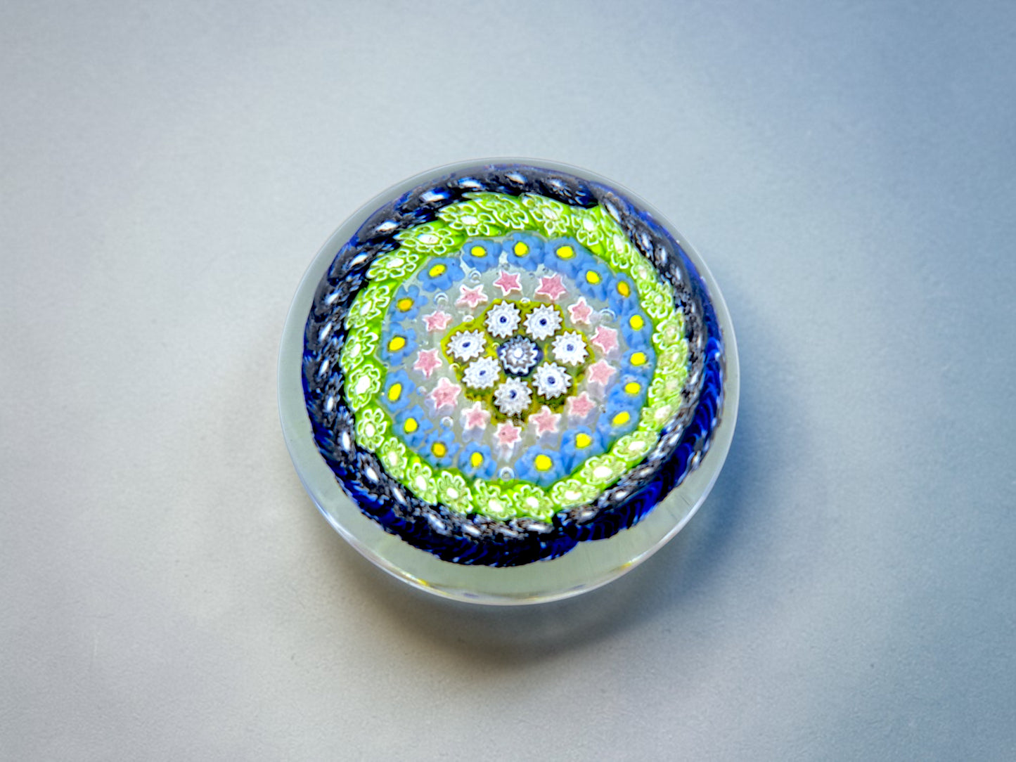Fermacarte in Vetro di Murano, Murrine Policrome, La Murrina